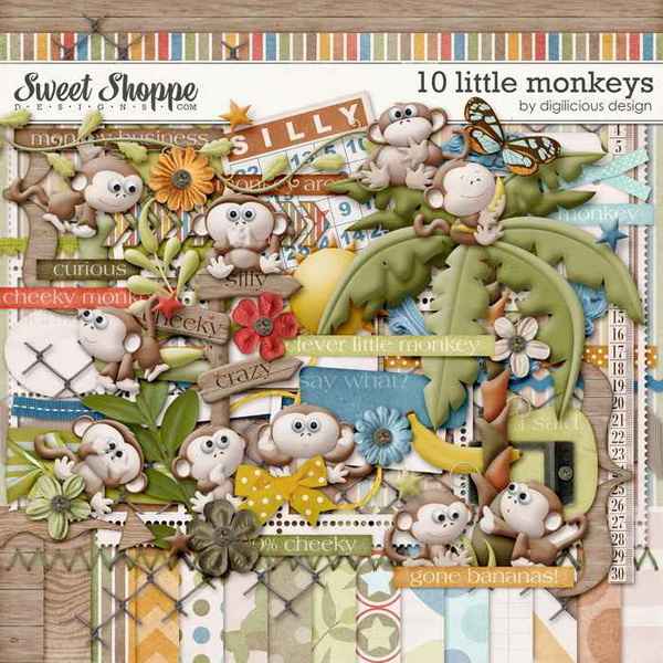 10 Little Monkeys