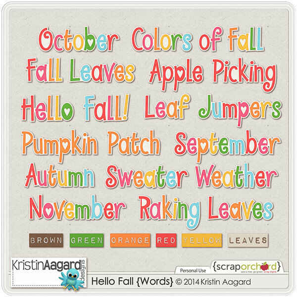 Hello Fall