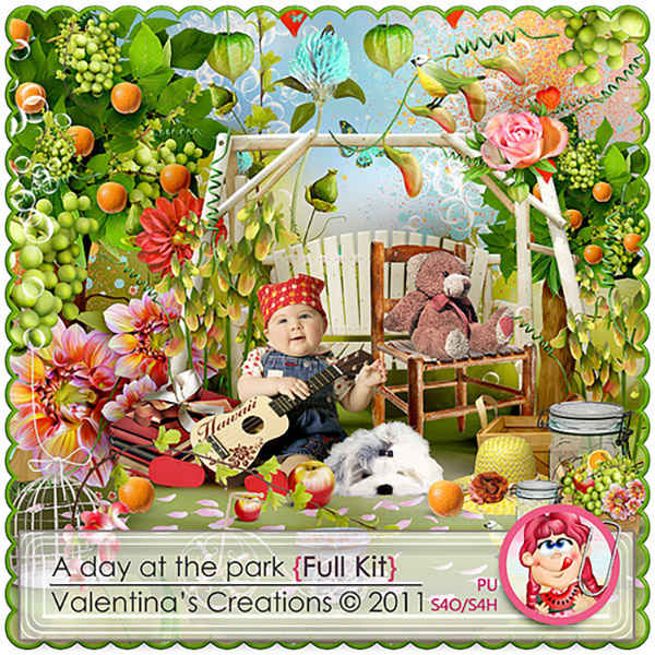 A Day At The Park ScrapKit