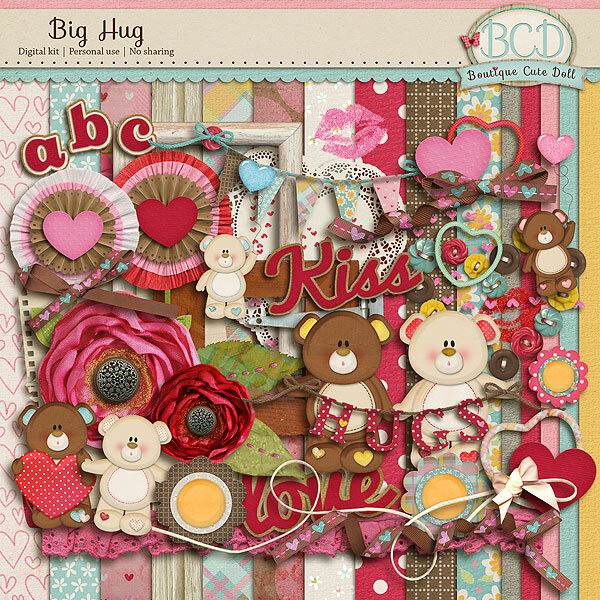 Big Hug ScrapKit