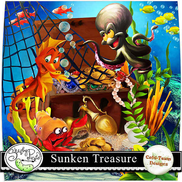 Sunken Treasure ScrapKit
