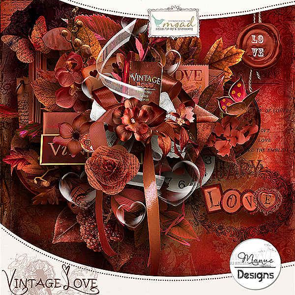 Vintage Love ScrapKit